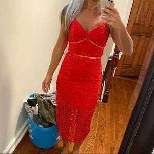BRAND NEW sexy red dress